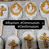 Divine Grace Gold & White Cakesicles – Set of 12