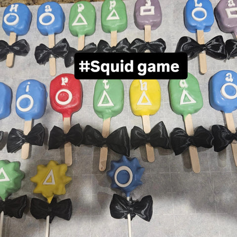 Ultimate Squid Game Inspired Cakesicles – 1 Dozen